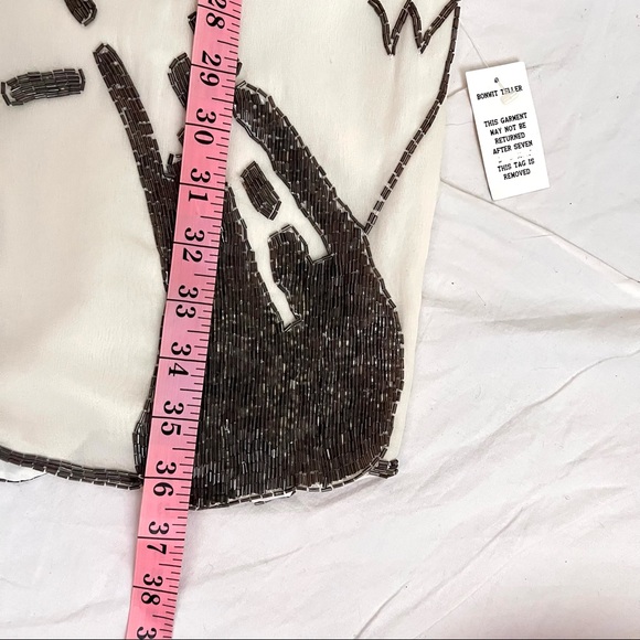 Creative Creations Bonwit Teller silk beaded slip dress - Picture 12 of 16